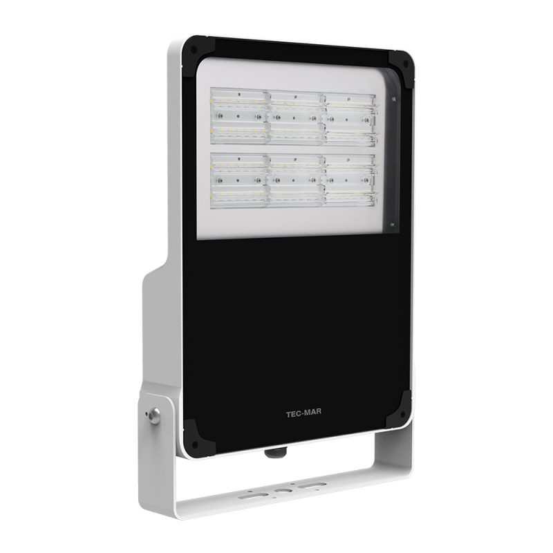 Flutlichtstrahler 7204 BEST 4 (RR) 270W 6500K Silber asymmetrisch tiefstrahlend Glas satiniert - Bild 1