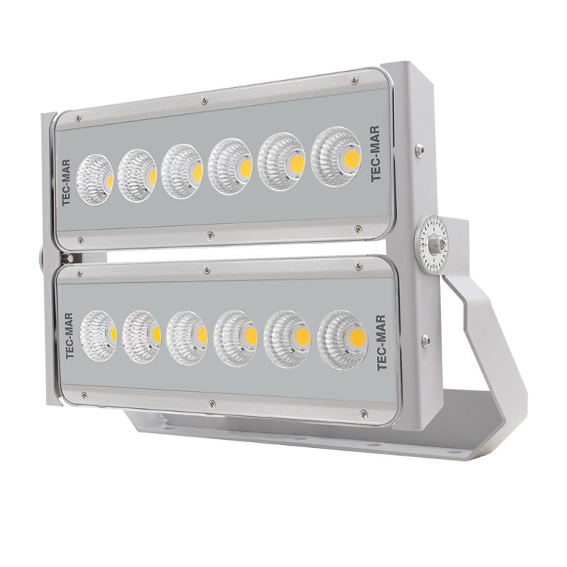 Flutlichtstrahler 8057 COSMIC 2 (M6) 600W 5000K CRI 70 Silber symmetrisch breitstrahlend on/off - Bild 1