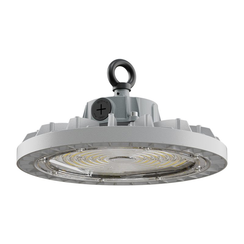 Hallenstrahler 8153 MIR B (SU) 160W 4000K Grau symmetrisch breitstrahlend on/off (DIP-switch) - Bild 1