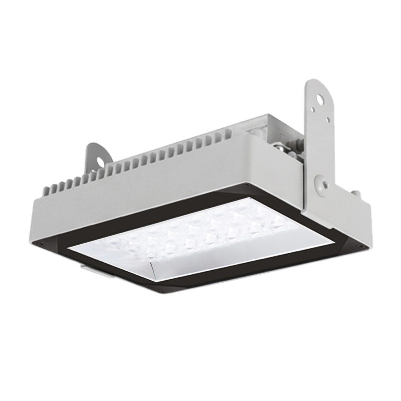 Pendelleuchte 8310 FLAT 1 (S2) 120W 4000K Silber symmetrisch breitstrahlend DALI + em. 3h - Bild 1