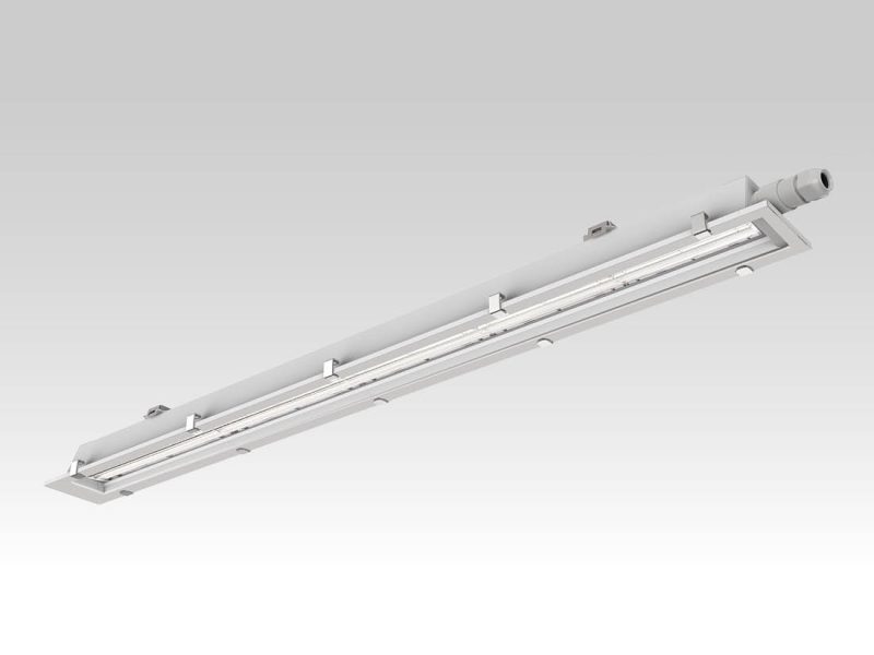 Pendelleuchte 2258 IRIS (S5) 36W 4000K Silber symmetrisch breitstrahlend on/off - Bild 1