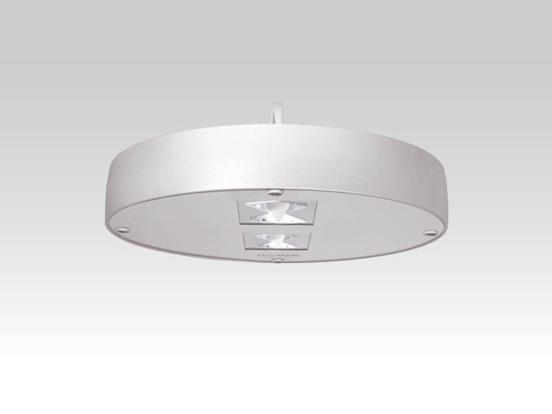 Hallenstrahler 8400 PIER (EL) 190W 3000K silber symmetrisch tiefstrahlend on/off