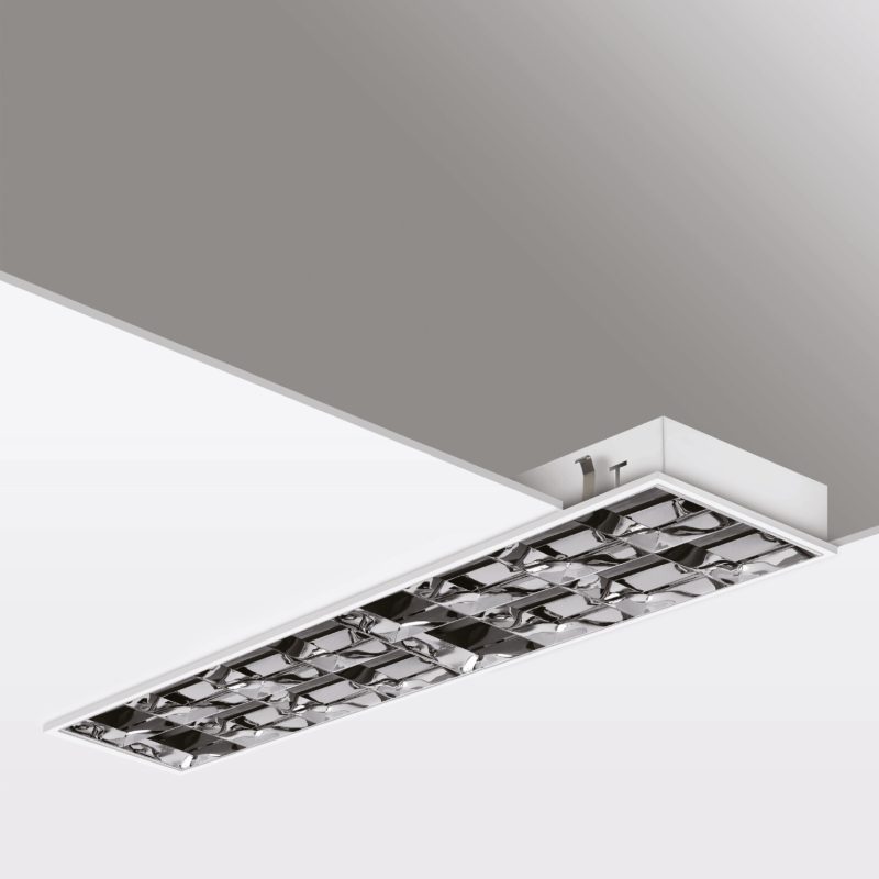 Einbauleuchte 1100 VENEZIA (2R) 60W 4000K Weiß symmetrisch breitstrahlend on/off - Bild 1