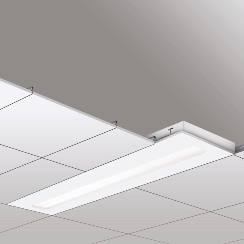 Einbauleuchte 1870 CLOE (RN) 24W 3000K Weiß symmetrisch breitstrahlend Multisensor DALI integriert - Bild 1