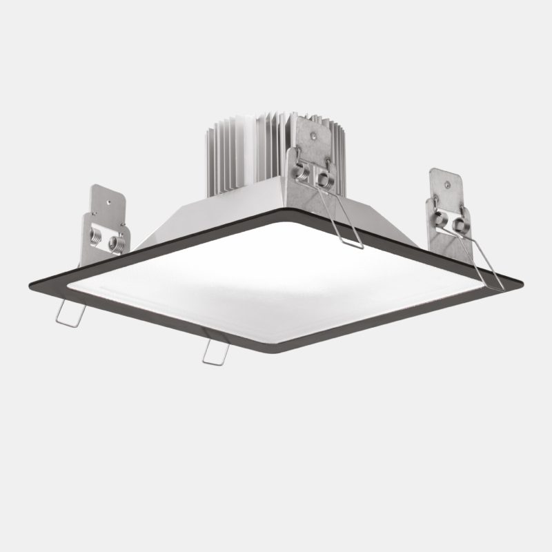 Einbauleuchte 6002 EOS (24) 18W 4000K CRI 90 Schwarz symmetrisch breitstrahlend DALI 2 / DALI 2 push - Bild 1