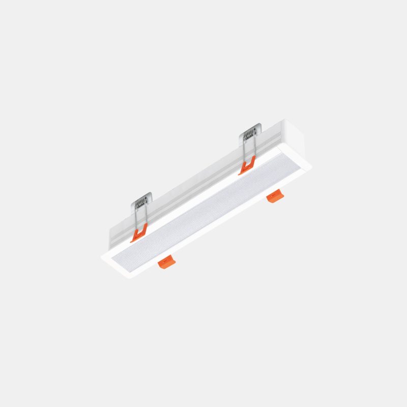 Einbauleuchte 6012 LINEAR (RP) 12W 2700K Anthrazit symmetrisch breitstrahlend on/off - Bild 1