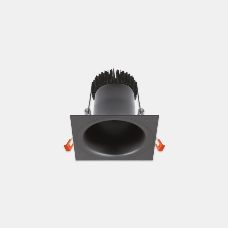 Einbauleuchte 6022 TADAO (QF) 15W 2700K Schwarz symmetrisch breitstrahlend DALI 2 / DALI 2 push - Bild 1