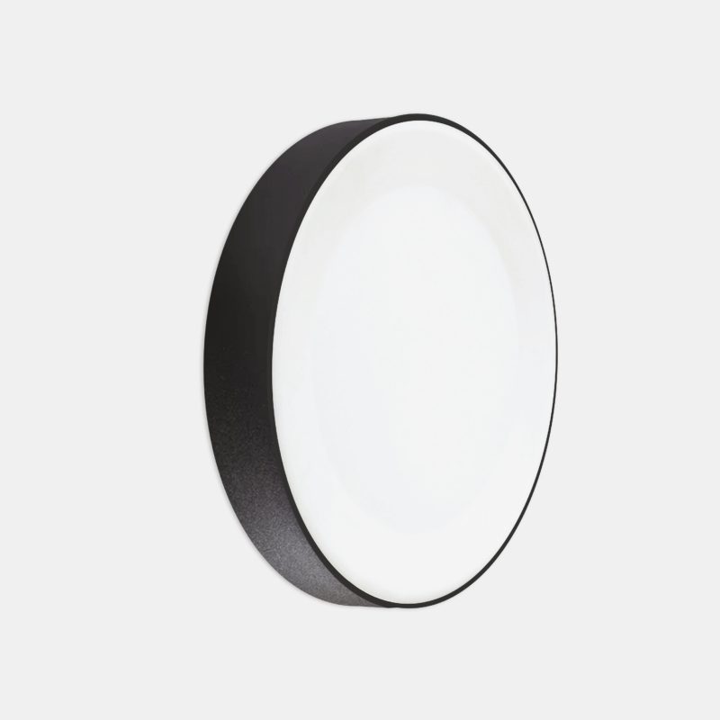 Wand- und Deckenleuchte 7012 ZOE (N3) 15W 4000K Schwarz symmetrisch breitstrahlend Bewegungsmelder - Bild 1