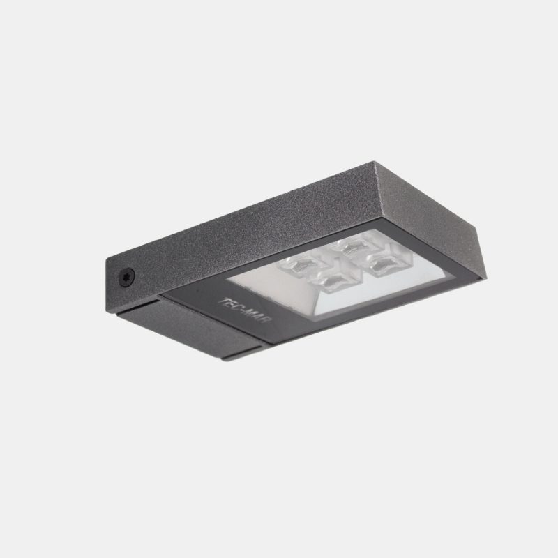 Flutlichtstrahler 7024 MICRO (P9) 15W 2700K Anthrazit symmetrisch mittelstrahlend on/off - Bild 1