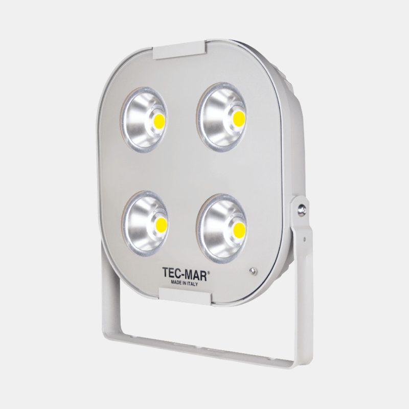 Flutlichtstrahler 8032 LORD 4 (CR) 175W 5000K Silber symmetrisch engstrahlend Glas satiniert - Bild 1