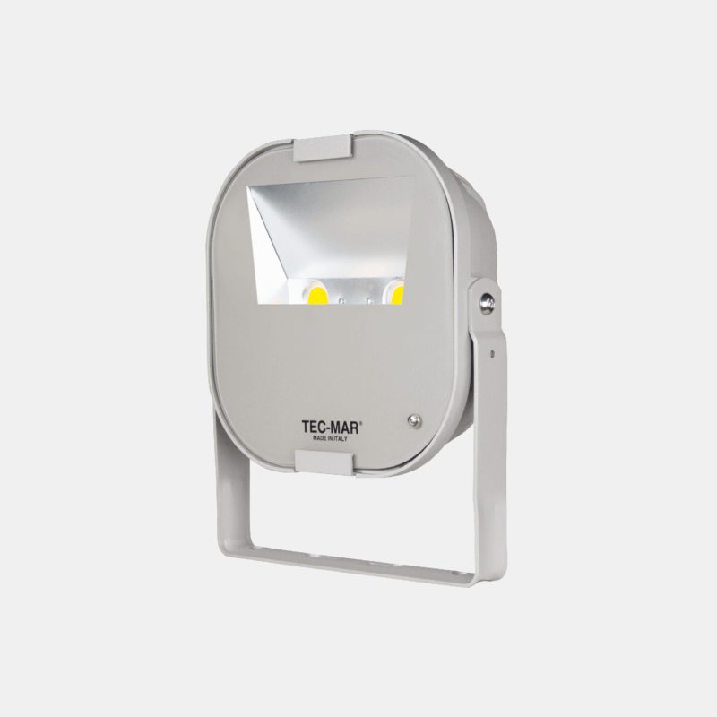 Flutlichtstrahler 8034 LITTLE-LORD (AR) 100W 4000K Silber asymmetrisch mittelstrahlend on/off - Bild 1