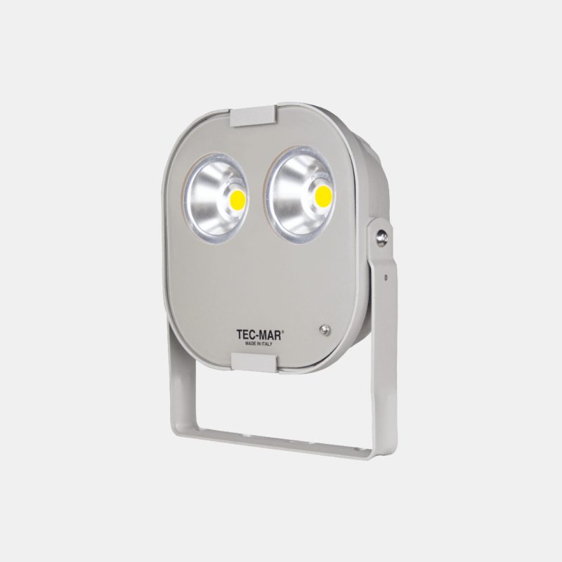 Flutlichtstrahler 8034 LITTLE-LORD (CR) 150W 4000K Silber symmetrisch engstrahlend on/off - Bild 1