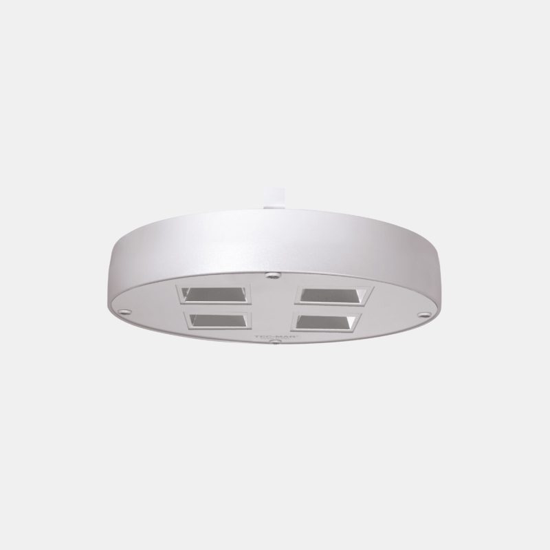 Pendelleuchte 8408 PIER HT (S2) 140W 3000K Silber symmetrisch breitstrahlend Glas satiniert - Bild 1