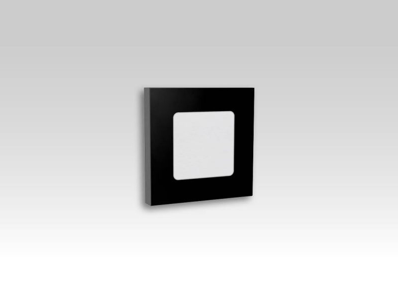 Wandeinbauleuchte 2005 AMBER (2P) 18W 3000K schwarz symmetrisch gleichmäßig CASAMBI