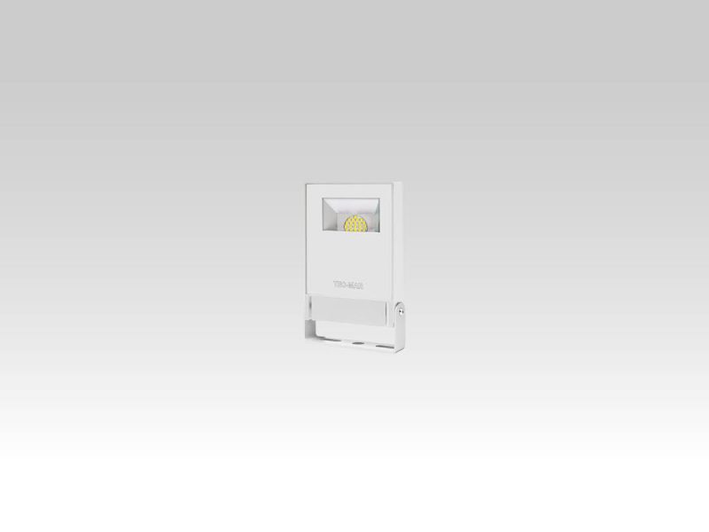 Flutlichtstrahler 7025 POLAR 0 (A5) 30W 5000K matt weiss asymmetrisch breitstrahlend on/off