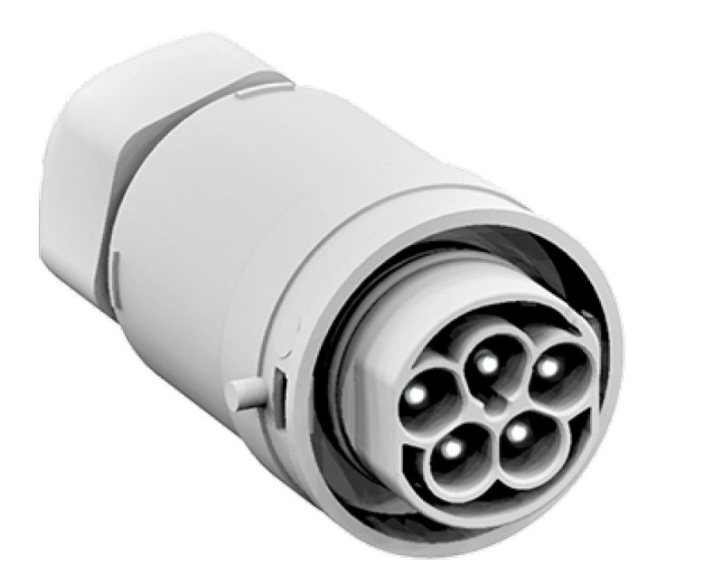TEC-MAR Quick Connect | Stecker | 16A 250V | IP66 | 1-2,5mm | 5-Polig DALI - Bild 1