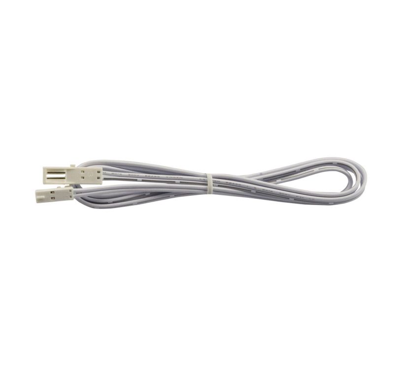 Mini QuickConnect - Verlängerung - male/female - 100cm, max. 3, 2-polig, weiß