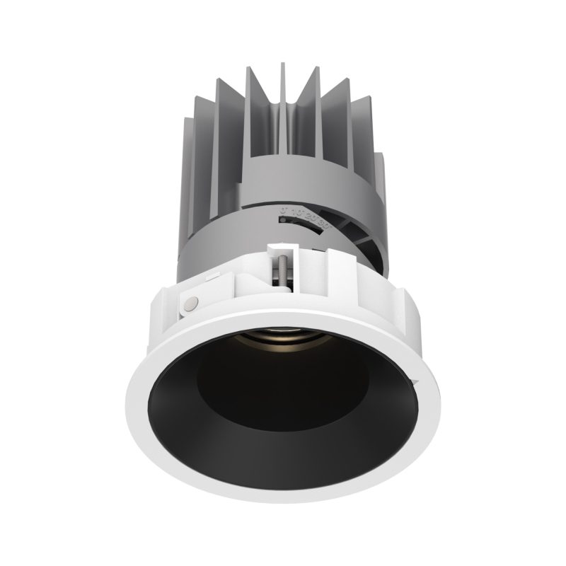 Design Downlight Einbauleuchte, d110, direkt, 3000K, CRI> 90, DALI, Basic, weiß - Bild 1