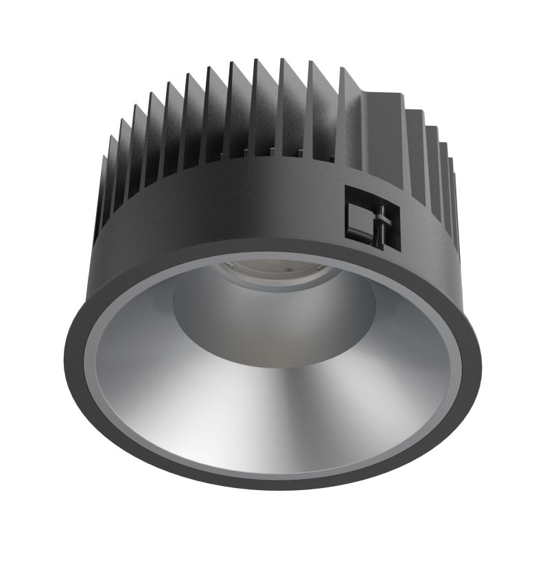 TechnoSpot Einbauleuchte | d216 | direkt | 2700-6500K |  | CRI> 90 | DALI | Basic | schwarz