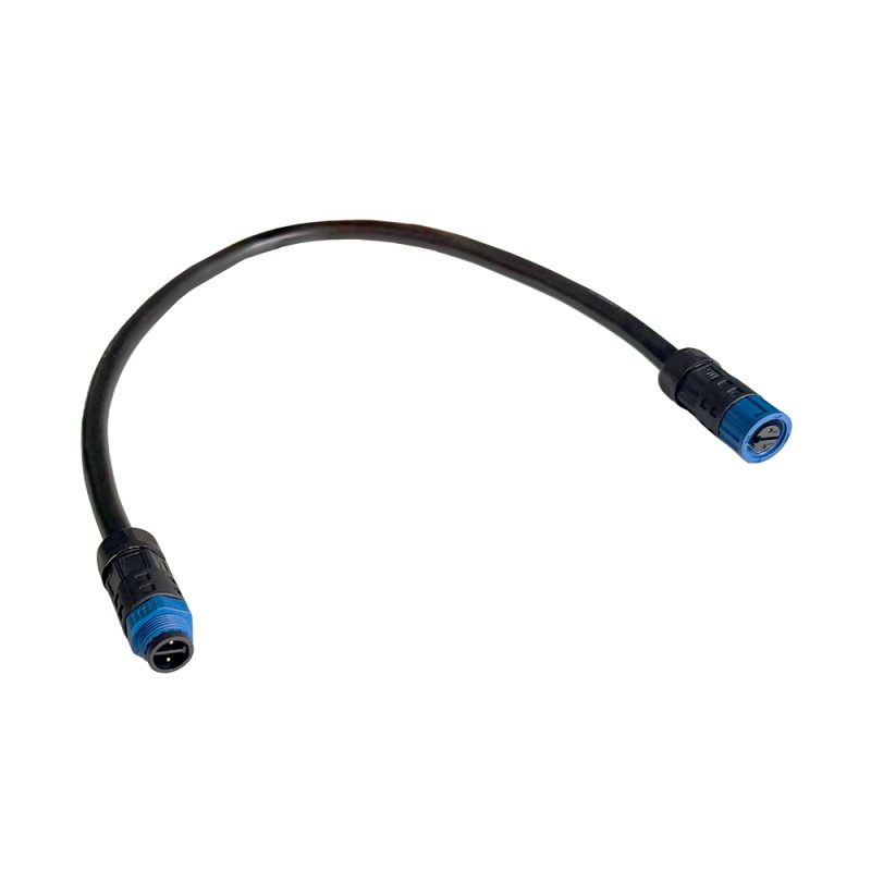 RAILUM Verbindungskabel 0,5m - 2x1,5mm² - inkl. Stecker (male/female) - Bild 1