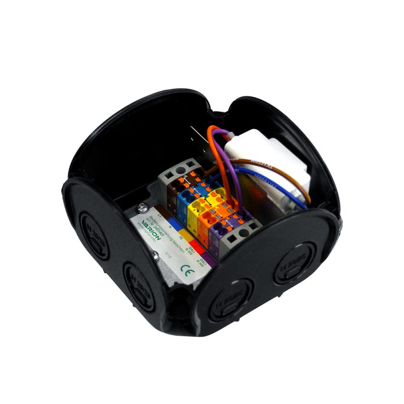 NEXORA 25B Casambi CBU-ASD Klemmbox (3-pol. Klemmleiste). Schwarz - Bild 1