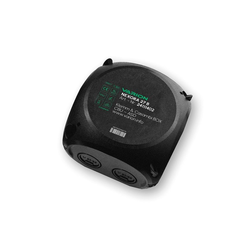 NEXORA 27B Casambi CBU-ASD Klemmbox (5-pol. Klemmleiste). Schwarz - Bild 1